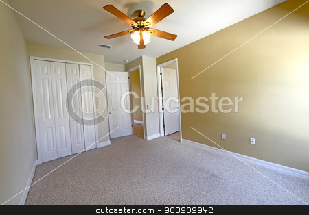 To use this stock image in your creative project, please select the size you need over to the right and click the "Add to Cart" button.
Your downloaded image will come with the Cutcaster watermark removed so don’t worry about the watermark you see on this page. Empty Bedroom stock photo, An Interior Shot of an empty bedroom by Lucy Clark