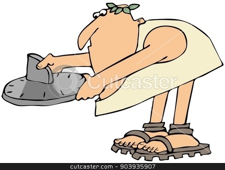 To use this stock image in your creative project, please select the size you need over to the right and click the "Add to Cart" button.
Your downloaded image will come with the Cutcaster watermark removed so don’t worry about the watermark you see on this page. Roman daylight savings time stock photo, This illustration depicts a Roman man in a toga resetting his sundial for daylight savings time. by Dennis Cox