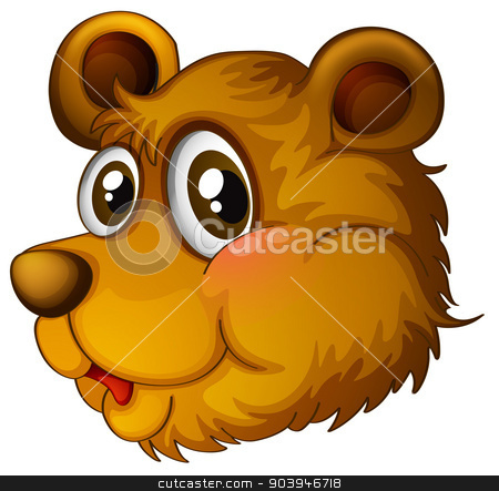 To use this stock image in your creative project, please select the size you need over to the right and click the "Add to Cart" button.
Your downloaded image will come with the Cutcaster watermark removed so don’t worry about the watermark you see on this page. A head of a cute bear stock vector clipart, Illustration of a head of a cute bear on a white background by Matthew Cole