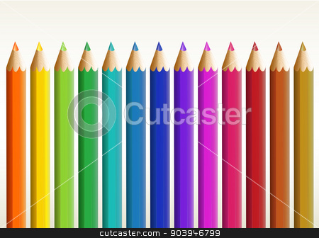 To use this stock image in your creative project, please select the size you need over to the right and click the "Add to Cart" button.
Your downloaded image will come with the Cutcaster watermark removed so don’t worry about the watermark you see on this page. Colorful long pencils stock vector clipart, Illustration of the colorful long pencils on a white background by Matthew Cole