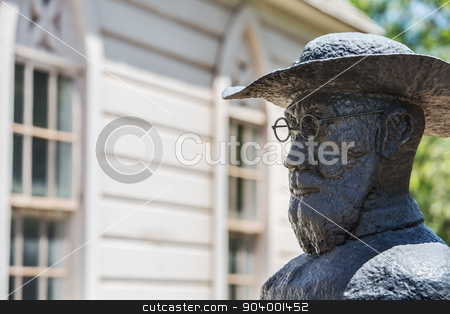 To use this stock image in your creative project, please select the size you need over to the right and click the "Add to Cart" button.
Your downloaded image will come with the Cutcaster watermark removed so don’t worry about the watermark you see on this page. Father Damien Statue stock photo, St. Joseph's Church statue of Father Damien by Scott Griessel