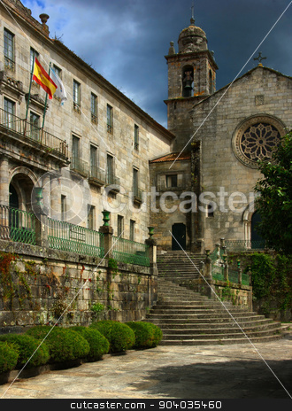 To use this stock image in your creative project, please select the size you need over to the right and click the "Add to Cart" button.
Your downloaded image will come with the Cutcaster watermark removed so don’t worry about the watermark you see on this page. San Francisco Convent in Pontevedra stock photo, San Francisco Convent in Pontevedra by Mario Martinez