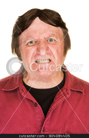 To use this stock image in your creative project, please select the size you need over to the right and click the "Add to Cart" button.
Your downloaded image will come with the Cutcaster watermark removed so don’t worry about the watermark you see on this page. Outraged Man in Red stock photo, Extremely angry man in red with clenched teeth by Scott Griessel