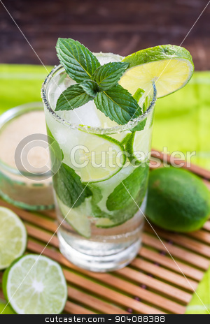 To use this stock image in your creative project, please select the size you need over to the right and click the "Add to Cart" button.
Your downloaded image will come with the Cutcaster watermark removed so don’t worry about the watermark you see on this page. Mojito Drink stock photo, Mojito Lime Alcoholic Drink Cocktail by Karol Czinege