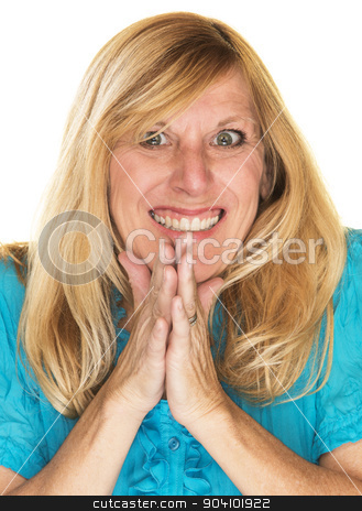 To use this stock image in your creative project, please select the size you need over to the right and click the "Add to Cart" button.
Your downloaded image will come with the Cutcaster watermark removed so don’t worry about the watermark you see on this page. Sly Woman Rubbing Hands stock photo, Grinning mature female plotting and rubbing hands together by Scott Griessel