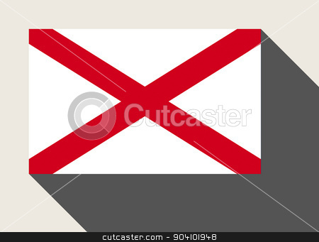 To use this stock image in your creative project, please select the size you need over to the right and click the "Add to Cart" button.
Your downloaded image will come with the Cutcaster watermark removed so don’t worry about the watermark you see on this page. American State of Alabama flag stock photo, American State of Alabama flag in flat web design style. by Martin Crowdy