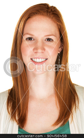 To use this stock image in your creative project, please select the size you need over to the right and click the "Add to Cart" button.
Your downloaded image will come with the Cutcaster watermark removed so don’t worry about the watermark you see on this page. Cheerful Person with Red Hair stock photo, Isolated cheerful young person with red hair by Scott Griessel