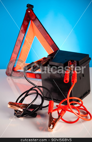 To use this stock image in your creative project, please select the size you need over to the right and click the "Add to Cart" button.
Your downloaded image will come with the Cutcaster watermark removed so don’t worry about the watermark you see on this page. Car battery with two jumper cables clipped on vivid moto concept stock photo, Car battery with two jumper cables clipped on vivid moto concept by Sebastian Duda