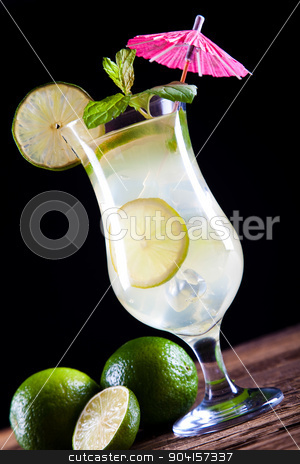To use this stock image in your creative project, please select the size you need over to the right and click the "Add to Cart" button.
Your downloaded image will come with the Cutcaster watermark removed so don’t worry about the watermark you see on this page. Fresh mojito drink in exotic colorful theme stock photo, Fresh mojito drink in exotic colorful theme by Sebastian Duda