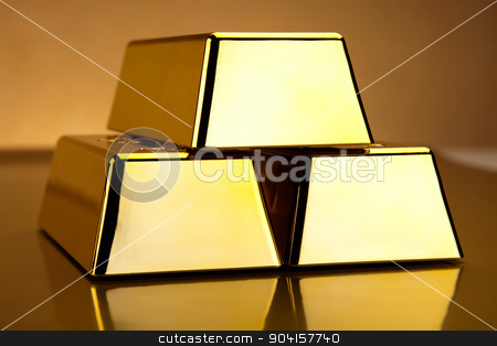To use this stock image in your creative project, please select the size you need over to the right and click the "Add to Cart" button.
Your downloaded image will come with the Cutcaster watermark removed so don’t worry about the watermark you see on this page. Stack of gold bars, ambient financial concept stock photo, Stack of gold bars, ambient financial concept by Sebastian Duda