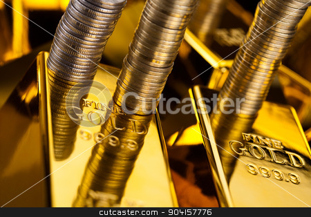 To use this stock image in your creative project, please select the size you need over to the right and click the "Add to Cart" button.
Your downloaded image will come with the Cutcaster watermark removed so don’t worry about the watermark you see on this page. Gold and money, ambient financial concept stock photo, Gold and money, ambient financial concept by Sebastian Duda