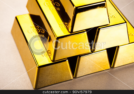 To use this stock image in your creative project, please select the size you need over to the right and click the "Add to Cart" button.
Your downloaded image will come with the Cutcaster watermark removed so don’t worry about the watermark you see on this page. Gold bars background, ambient financial concept stock photo, Gold bars background, ambient financial concept by Sebastian Duda