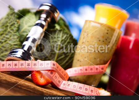 To use this stock image in your creative project, please select the size you need over to the right and click the "Add to Cart" button.
Your downloaded image will come with the Cutcaster watermark removed so don’t worry about the watermark you see on this page. Weight loss, fitness, healthy and fresh stock photo, Weight loss, fitness, healthy and fresh by Sebastian Duda