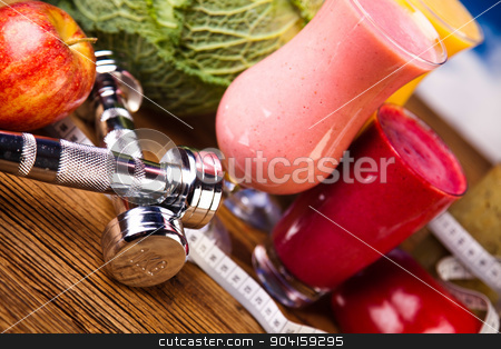 To use this stock image in your creative project, please select the size you need over to the right and click the "Add to Cart" button.
Your downloaded image will come with the Cutcaster watermark removed so don’t worry about the watermark you see on this page. Sport diet, healthy and fresh stock photo, Sport diet, healthy and fresh by Sebastian Duda