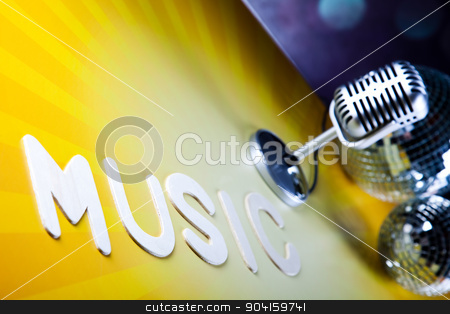 To use this stock image in your creative project, please select the size you need over to the right and click the "Add to Cart" button.
Your downloaded image will come with the Cutcaster watermark removed so don’t worry about the watermark you see on this page. Disco Ball, Microphone, music saturated concept stock photo, Disco Ball, Microphone, music saturated concept by Sebastian Duda