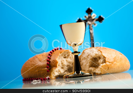 To use this stock image in your creative project, please select the size you need over to the right and click the "Add to Cart" button.
Your downloaded image will come with the Cutcaster watermark removed so don’t worry about the watermark you see on this page. Christian holy communion, bright background, saturated concept stock photo, Christian holy communion, bright background, saturated concept by Sebastian Duda