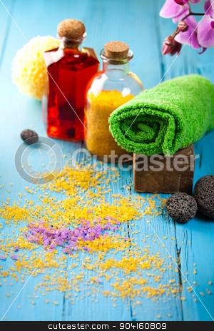 To use this stock image in your creative project, please select the size you need over to the right and click the "Add to Cart" button.
Your downloaded image will come with the Cutcaster watermark removed so don’t worry about the watermark you see on this page. Orchids,organic products, Spa, fresh and organic concept stock photo, Orchids,organic products, Spa, fresh and organic concept by Sebastian Duda