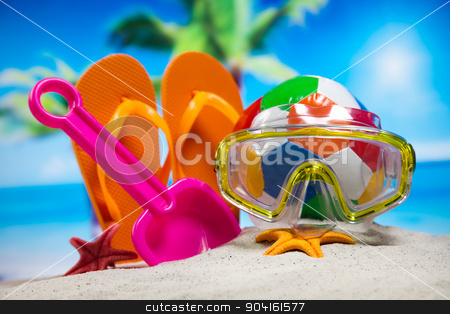 To use this stock image in your creative project, please select the size you need over to the right and click the "Add to Cart" button.
Your downloaded image will come with the Cutcaster watermark removed so don’t worry about the watermark you see on this page. Colorful plastic toys on the beach stock photo, Colorful plastic toys on the beach by Sebastian Duda