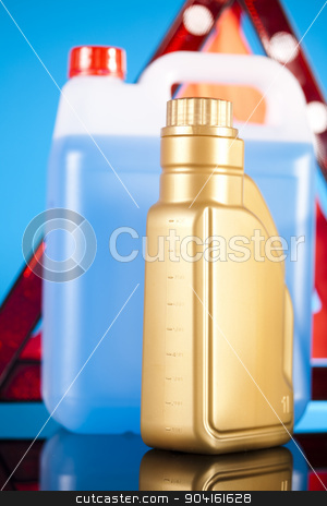 To use this stock image in your creative project, please select the size you need over to the right and click the "Add to Cart" button.
Your downloaded image will come with the Cutcaster watermark removed so don’t worry about the watermark you see on this page. Canisters, Liquids for car on vivid moto concept stock photo, Canisters, Liquids for car on vivid moto concept by Sebastian Duda
