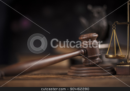 To use this stock image in your creative project, please select the size you need over to the right and click the "Add to Cart" button.
Your downloaded image will come with the Cutcaster watermark removed so don’t worry about the watermark you see on this page. Law theme, mallet of judge, wooden gavel stock photo, Law theme, mallet of judge, wooden gavel by Sebastian Duda