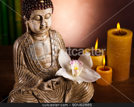 To use this stock image in your creative project, please select the size you need over to the right and click the "Add to Cart" button.
Your downloaded image will come with the Cutcaster watermark removed so don’t worry about the watermark you see on this page. Zen buddha statue, vivid colors, natural tone stock photo, Zen buddha statue, vivid colors, natural tone by Sebastian Duda