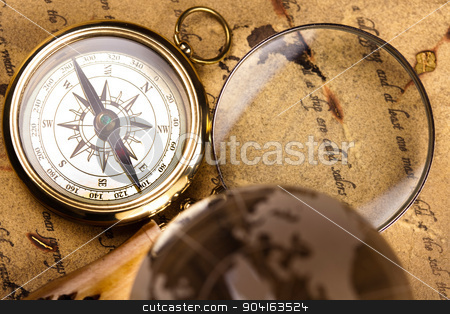 To use this stock image in your creative project, please select the size you need over to the right and click the "Add to Cart" button.
Your downloaded image will come with the Cutcaster watermark removed so don’t worry about the watermark you see on this page. Magnifying glass and old map, colorful bright journey theme stock photo, Magnifying glass and old map, colorful bright journey theme by Sebastian Duda