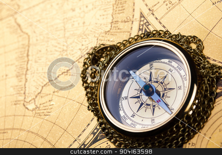 To use this stock image in your creative project, please select the size you need over to the right and click the "Add to Cart" button.
Your downloaded image will come with the Cutcaster watermark removed so don’t worry about the watermark you see on this page. Compass on the old map background stock photo, Compass on the old map background by Sebastian Duda