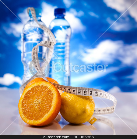 To use this stock image in your creative project, please select the size you need over to the right and click the "Add to Cart" button.
Your downloaded image will come with the Cutcaster watermark removed so don’t worry about the watermark you see on this page. Healthy lifestyle concept, Diet and fitness stock photo, Healthy lifestyle concept, Diet and fitness by Sebastian Duda