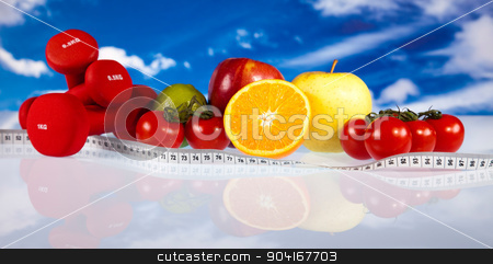 To use this stock image in your creative project, please select the size you need over to the right and click the "Add to Cart" button.
Your downloaded image will come with the Cutcaster watermark removed so don’t worry about the watermark you see on this page. Fitness diet, vitamins, bright colorful tone concept stock photo, Fitness diet, vitamins, bright colorful tone concept by Sebastian Duda