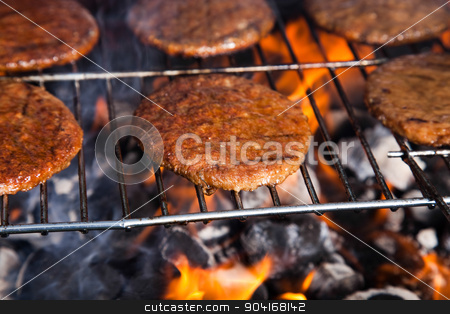 To use this stock image in your creative project, please select the size you need over to the right and click the "Add to Cart" button.
Your downloaded image will come with the Cutcaster watermark removed so don’t worry about the watermark you see on this page. Grilling meat in flames, tasty dinner stock photo, Grilling meat in flames, tasty dinner by Sebastian Duda