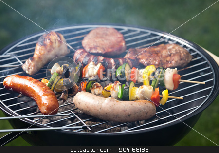 To use this stock image in your creative project, please select the size you need over to the right and click the "Add to Cart" button.
Your downloaded image will come with the Cutcaster watermark removed so don’t worry about the watermark you see on this page. Grilling time, Grill, bright colorful vivid theme stock photo, Grilling time, Grill, bright colorful vivid theme by Sebastian Duda