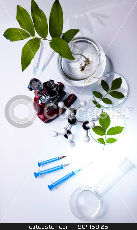 To use this stock image in your creative project, please select the size you need over to the right and click the "Add to Cart" button.
Your downloaded image will come with the Cutcaster watermark removed so don’t worry about the watermark you see on this page. Chemical laboratory glassware, bio organic modern concept stock photo, Chemical laboratory glassware, bio organic modern concept by Sebastian Duda