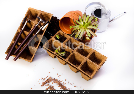 To use this stock image in your creative project, please select the size you need over to the right and click the "Add to Cart" button.
Your downloaded image will come with the Cutcaster watermark removed so don’t worry about the watermark you see on this page. Garden tools concept, vivid bright springtime stock photo, Garden tools concept, vivid bright springtime by Sebastian Duda