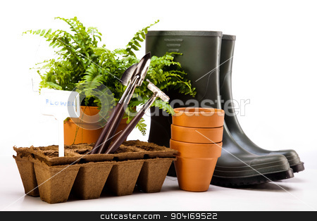 To use this stock image in your creative project, please select the size you need over to the right and click the "Add to Cart" button.
Your downloaded image will come with the Cutcaster watermark removed so don’t worry about the watermark you see on this page. Garden tools concept, vivid bright springtime stock photo, Garden tools concept, vivid bright springtime by Sebastian Duda