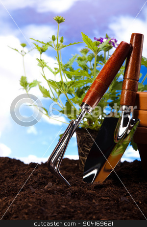 To use this stock image in your creative project, please select the size you need over to the right and click the "Add to Cart" button.
Your downloaded image will come with the Cutcaster watermark removed so don’t worry about the watermark you see on this page. Gardening time, garden, vivid bright springtime concept stock photo, Gardening time, garden, vivid bright springtime concept by Sebastian Duda
