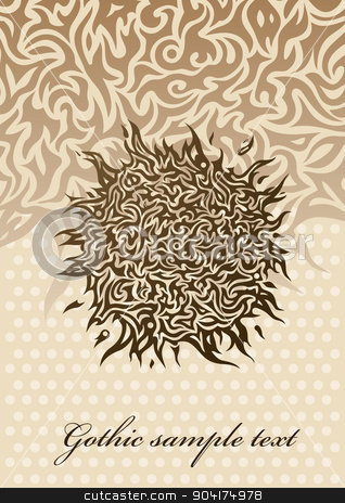 To use this stock image in your creative project, please select the size you need over to the right and click the "Add to Cart" button.
Your downloaded image will come with the Cutcaster watermark removed so don’t worry about the watermark you see on this page. Tattoo background decoration stock vector clipart, Tattoo background decoration. vector illustration by Extezy