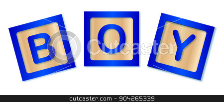 To use this stock image in your creative project, please select the size you need over to the right and click the "Add to Cart" button.
Your downloaded image will come with the Cutcaster watermark removed so don’t worry about the watermark you see on this page. Boy Blocks stock vector clipart, Wooden blocks spelling out the word boy by Kotto