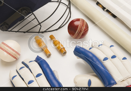To use this stock image in your creative project, please select the size you need over to the right and click the "Add to Cart" button.
Your downloaded image will come with the Cutcaster watermark removed so don’t worry about the watermark you see on this page. pims_20100108_as0202.JPG stock photo, Close-up of cricket equipment by imagedb