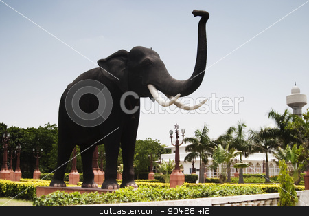 To use this stock image in your creative project, please select the size you need over to the right and click the "Add to Cart" button.
Your downloaded image will come with the Cutcaster watermark removed so don’t worry about the watermark you see on this page. pims_20050427_xbs0492.jpg stock photo, Statue of an elephant in a park, New Delhi, India by imagedb