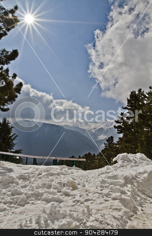 To use this stock image in your creative project, please select the size you need over to the right and click the "Add to Cart" button.
Your downloaded image will come with the Cutcaster watermark removed so don’t worry about the watermark you see on this page. Snow covered landscape, Kashmir, Jammu And Kashmir, India stock photo, Snow covered landscape, Kashmir, Jammu And Kashmir, India by imagedb