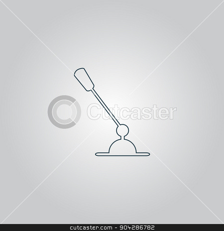 To use this stock image in your creative project, please select the size you need over to the right and click the "Add to Cart" button.
Your downloaded image will come with the Cutcaster watermark removed so don’t worry about the watermark you see on this page. PC Microphone. Single flat icon. Vector illustration. stock vector clipart, PC Microphone. Flat web icon, sign or button isolated on grey background. Collection modern trend concept design style vector illustration symbol by Liudmila Marykon