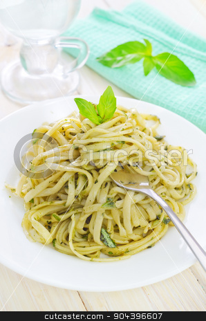 To use this stock image in your creative project, please select the size you need over to the right and click the "Add to Cart" button.
Your downloaded image will come with the Cutcaster watermark removed so don’t worry about the watermark you see on this page. pasta with pesto stock photo, pasta with pesto by tycoon