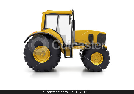 To use this stock image in your creative project, please select the size you need over to the right and click the "Add to Cart" button.
Your downloaded image will come with the Cutcaster watermark removed so don’t worry about the watermark you see on this page. Farm tractor stock photo, Farm tractor on a white background by Alex Varlakov