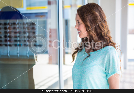 To use this stock image in your creative project, please select the size you need over to the right and click the "Add to Cart" button.
Your downloaded image will come with the Cutcaster watermark removed so don’t worry about the watermark you see on this page. Pretty woman window shopping at the mall stock photo, Pretty woman window shopping at the mall on a sunny day by Wavebreak Media