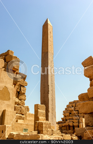 To use this stock image in your creative project, please select the size you need over to the right and click the "Add to Cart" button.
Your downloaded image will come with the Cutcaster watermark removed so don’t worry about the watermark you see on this page. Obelisk of Hatshepsut stock photo, a vertical view of the Obelisk of Hatshepsut in the temple of Karnak, Luxor, Egypt
by Noelia