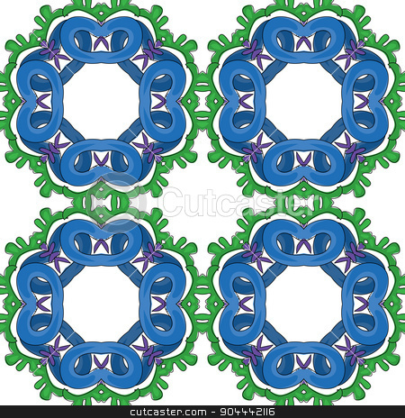 To use this stock image in your creative project, please select the size you need over to the right and click the "Add to Cart" button.
Your downloaded image will come with the Cutcaster watermark removed so don’t worry about the watermark you see on this page. Portuguese tiles stock vector clipart, Seamless pattern illustration in traditional style - like Portuguese tiles
by nahhan