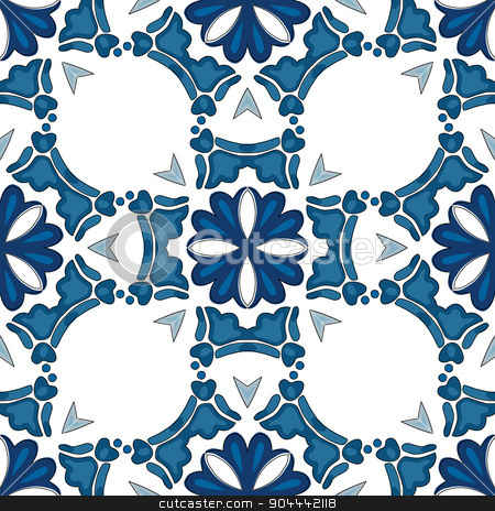 To use this stock image in your creative project, please select the size you need over to the right and click the "Add to Cart" button.
Your downloaded image will come with the Cutcaster watermark removed so don’t worry about the watermark you see on this page. Portuguese tiles stock vector clipart, Seamless pattern illustration in traditional style - like Portuguese tiles
by nahhan