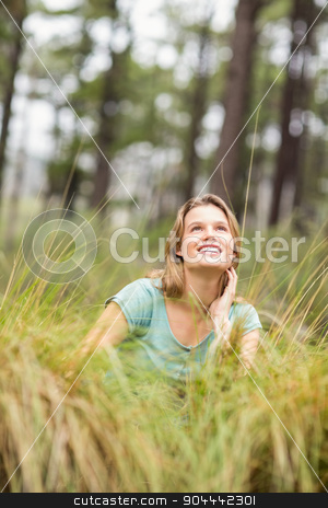 To use this stock image in your creative project, please select the size you need over to the right and click the "Add to Cart" button.
Your downloaded image will come with the Cutcaster watermark removed so don’t worry about the watermark you see on this page. Young pretty hiker sitting in the high grass stock photo, Young pretty hiker sitting in the high grass in the nature by Wavebreak Media