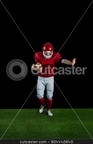 To use this stock image in your creative project, please select the size you need over to the right and click the "Add to Cart" button.
Your downloaded image will come with the Cutcaster watermark removed so don’t worry about the watermark you see on this page. American football player wrestling through and protecting footba stock photo, American football player wrestling through and protecting football on american football field by Wavebreak Media