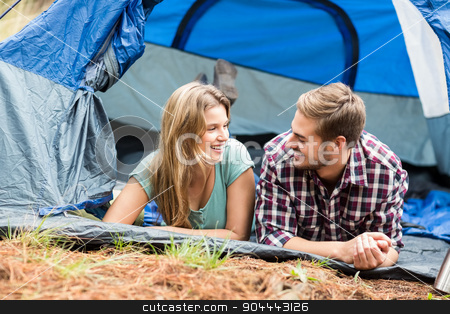 To use this stock image in your creative project, please select the size you need over to the right and click the "Add to Cart" button.
Your downloaded image will come with the Cutcaster watermark removed so don’t worry about the watermark you see on this page. Young pretty hiker couple lying in a tent stock photo, Young pretty hiker couple lying in a tent in the nature by Wavebreak Media